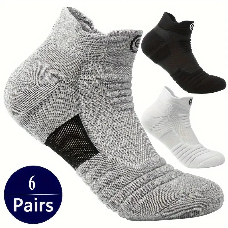 Pack de 6 Chaussettes Invisibles 'No Show' Mixte – Confort et Discrétion