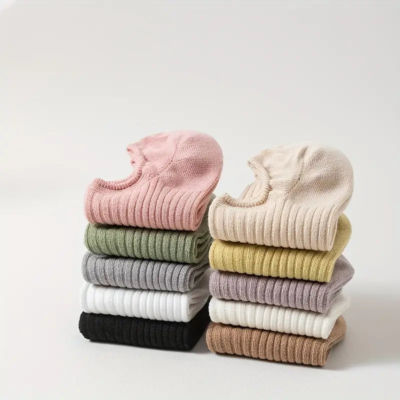 🧦Paires de 12 Chaussettes Confort Ankle – Douces, Colorées et Parfaites au Quotidien
