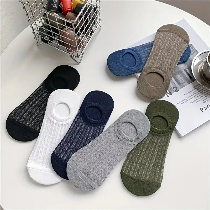 🧦Lot de 7 paires de chaussettes invisibles – Confort, style et discrétion au quotidien !