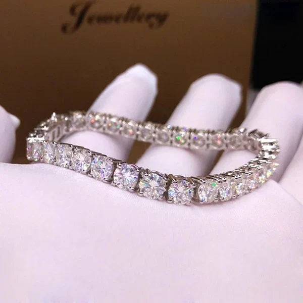 Bracelet scintillant en zircon❤️