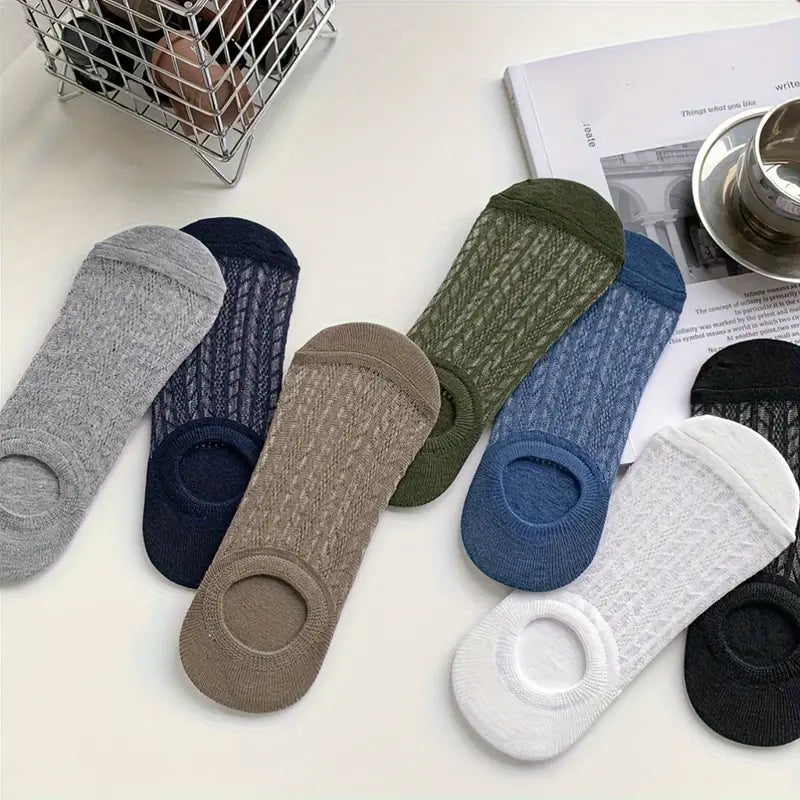 🧦Lot de 7 paires de chaussettes invisibles – Confort, style et discrétion au quotidien !
