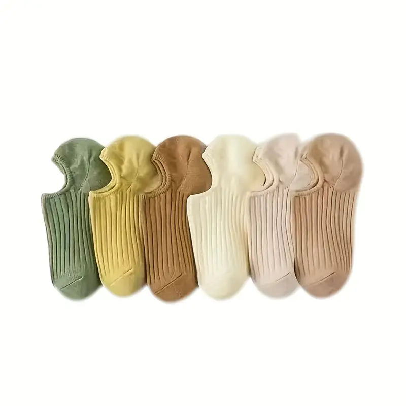 🧦Paires de 12 Chaussettes Confort Ankle – Douces, Colorées et Parfaites au Quotidien