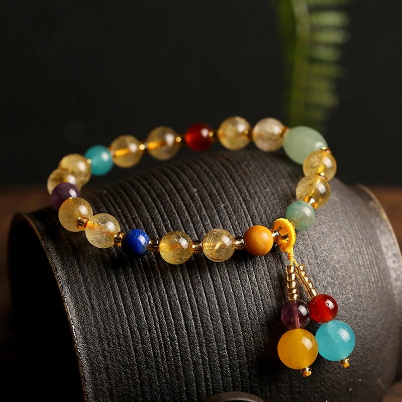 Bracelet de perles en pierre naturelle