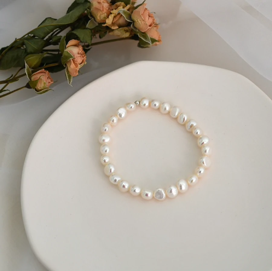 Bracelets de perles d'eau douce Cara