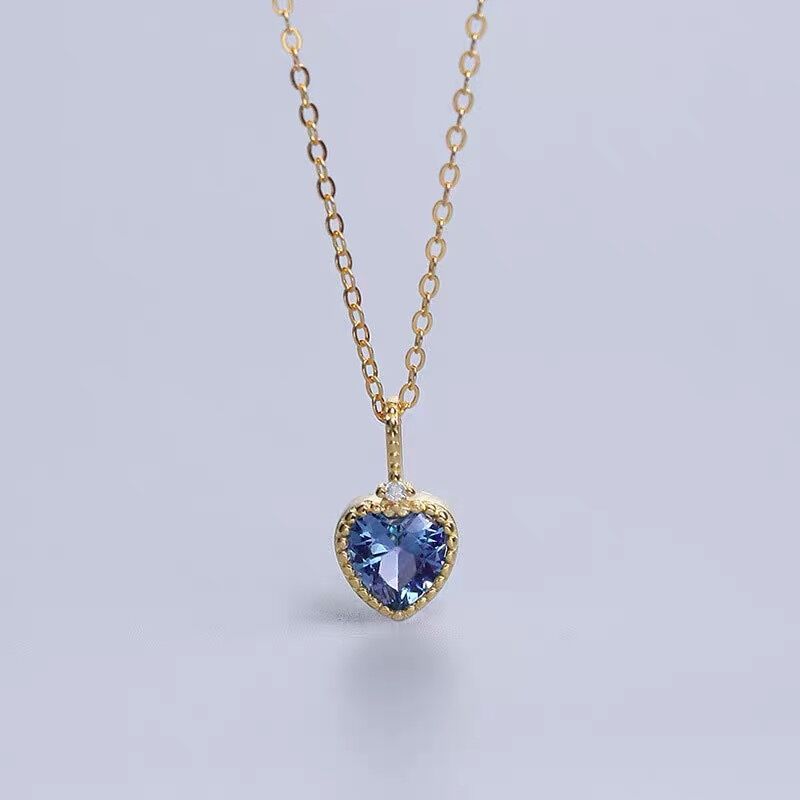 Collier coeur de diamant