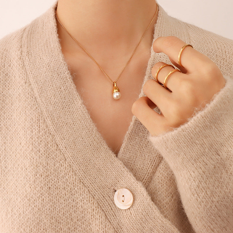 Collier Zaveris En Perle
