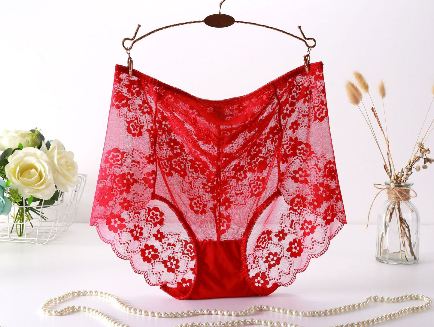 Élégance" en Dentelle Respirante – Galbe Parfait & Confort Grande Taille