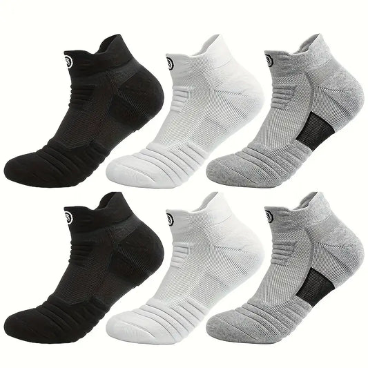 Pack de 6 Chaussettes Invisibles 'No Show' Mixte – Confort et Discrétion