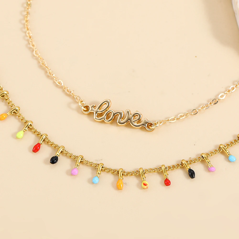 Bracelet de cheville Coloriste