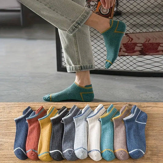 Pack de 10 Chaussettes Confort & Style - L'indispensable de Votre Garde-Robe