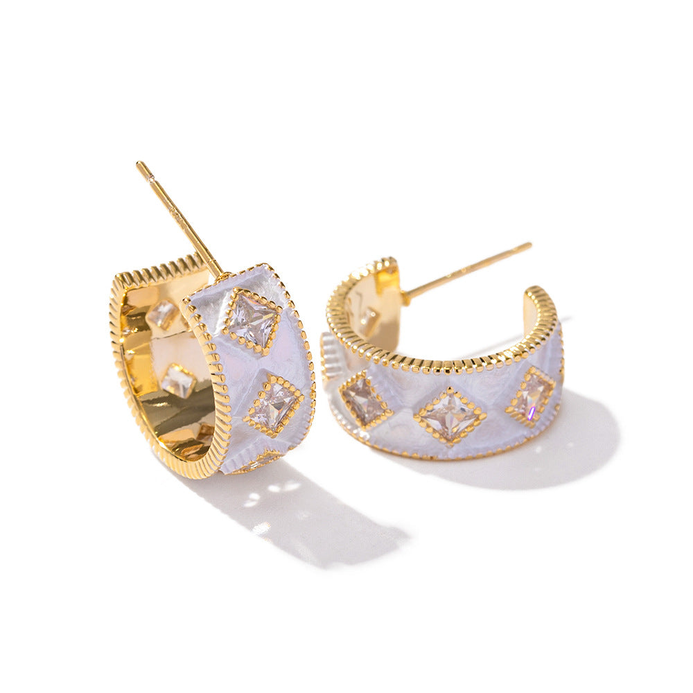 Boucle d'oreille Ayana