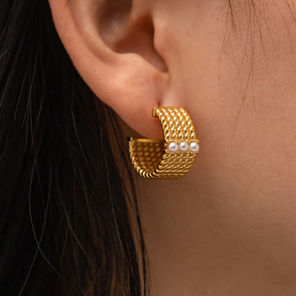 Boucle d'oreille Lagoon