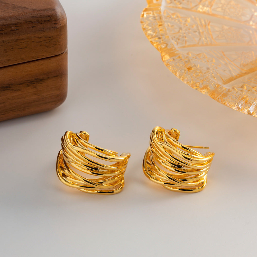 Boucle d'oreille Mermaid