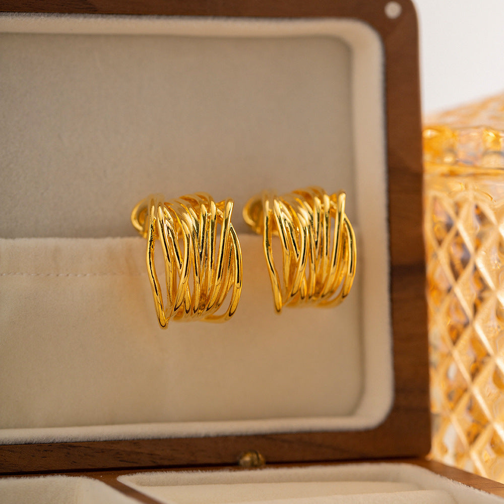 Boucle d'oreille Mermaid