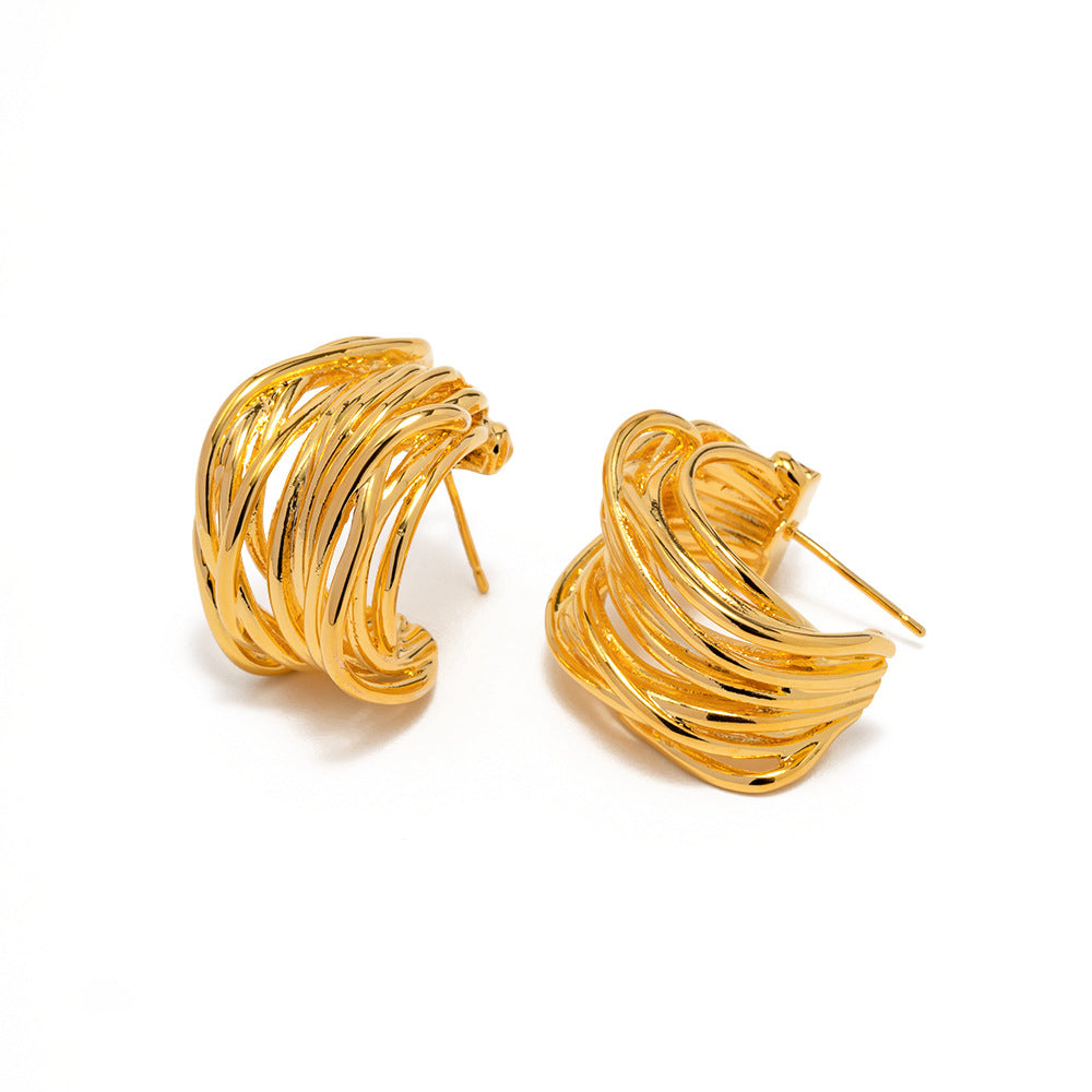Boucle d'oreille Mermaid