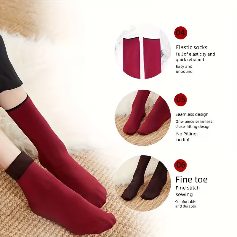 ThermaStep™ – Les Chaussettes d'Hiver à Isolation Active (Pack de 5)