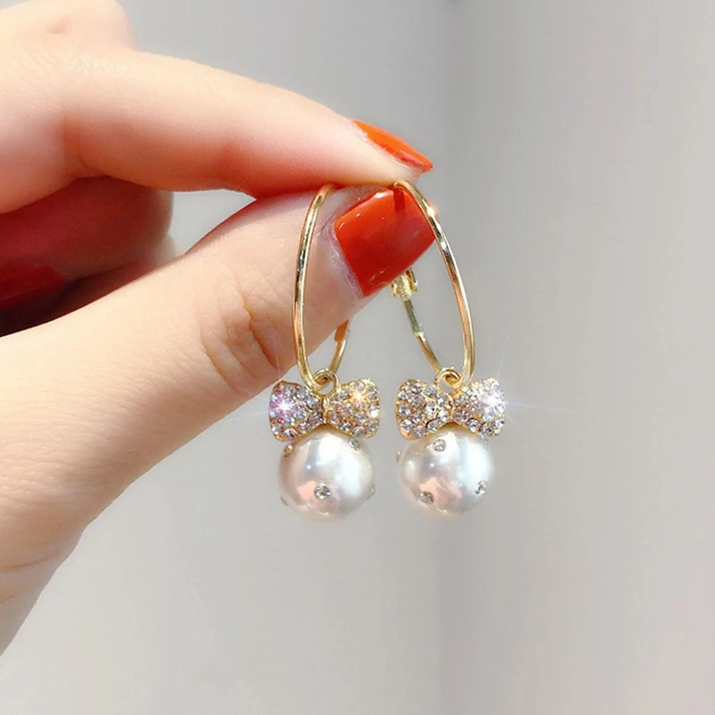 Boucles d'oreilles créoles en perles « Cherish You »
