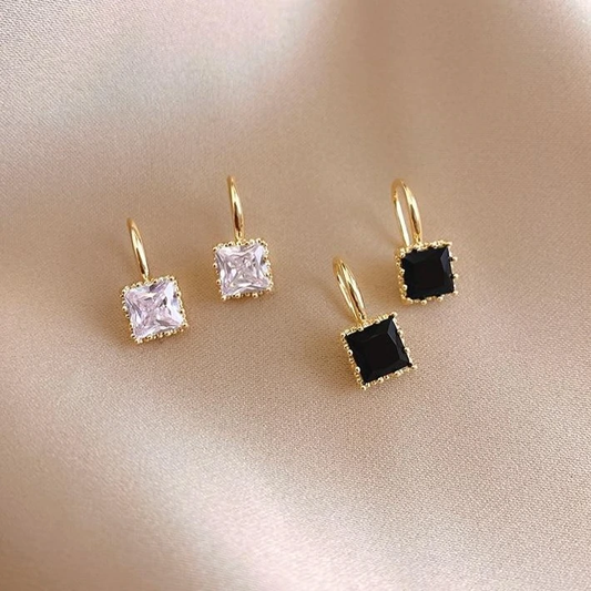 Boucles d'oreilles pendantes en cristal Piper