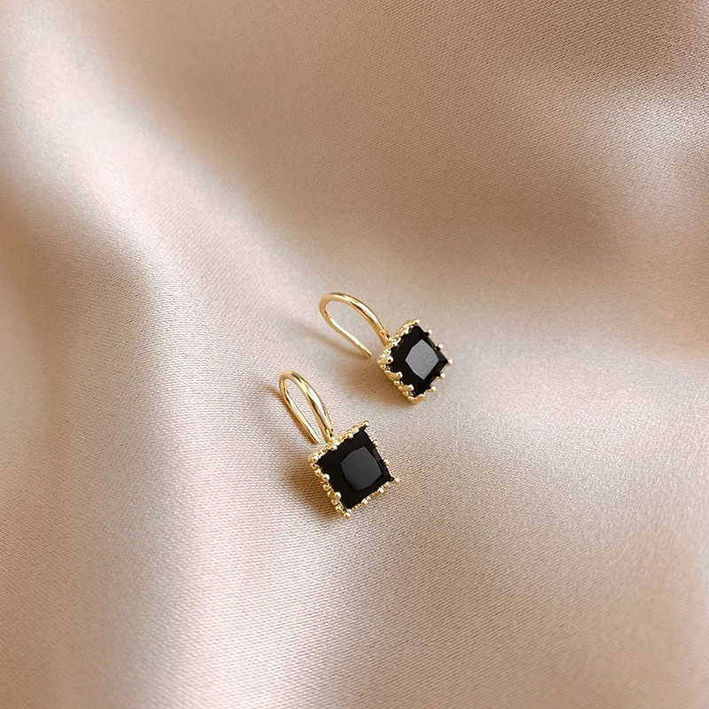 Boucles d'oreilles pendantes en cristal Piper