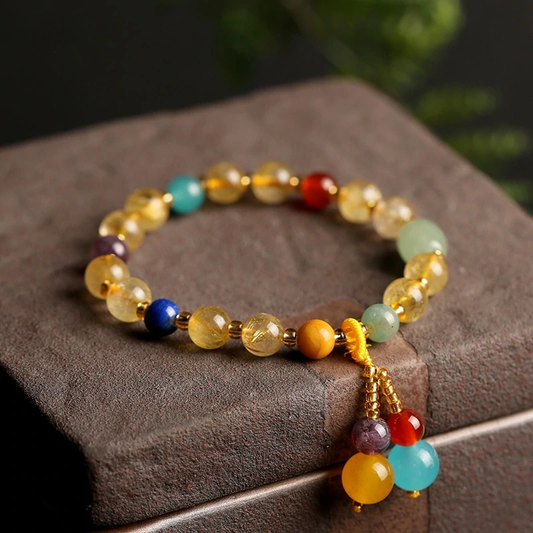Bracelet de perles en pierre naturelle