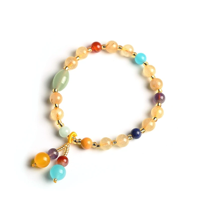 Bracelet de perles en pierre naturelle