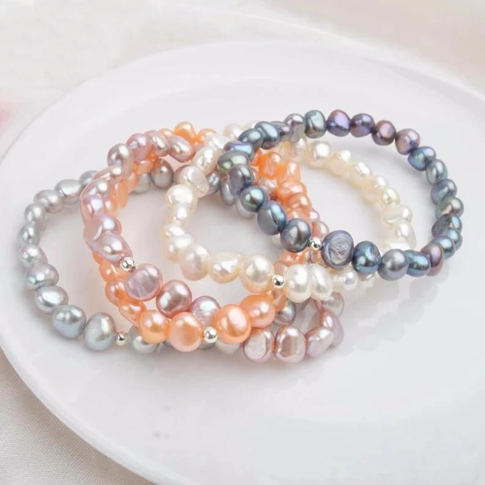 Bracelets de perles d'eau douce Cara