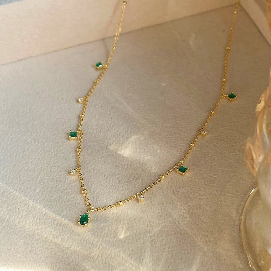 Collier ras de cou en cristal Emily