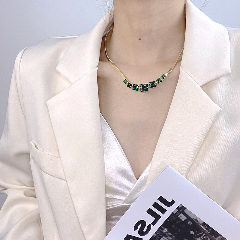 Collier Victoria En Péridot vert